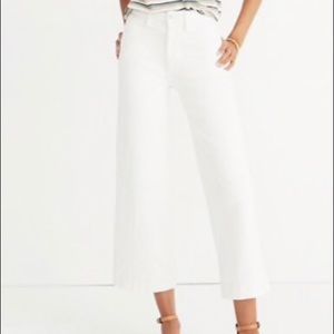 Madewell Emmit Wide Leg Crop Jeans